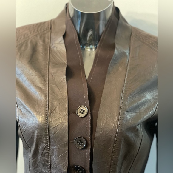 Danier Leather Brown Jacket - Picture 9 of 9